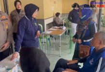 Jelang HUT ke-77: Polwan Polresta Malang Kota Gelar Bakti Kesehatan Gratis untuk Lansia