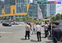 Massa Aksi Buruh di Jatim Berjalan Tertib, Polresta Sidoarjo Kawal Hingga Batas Kota Surabaya