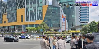 Massa Aksi Buruh di Jatim Berjalan Tertib, Polresta Sidoarjo Kawal Hingga Batas Kota Surabaya