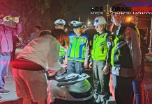 Harkamtibmas, Polres Kediri Kota Gelar Operasi Gabungan Amankan Puluhan Ranmor Tak Sesuai Spektek
