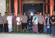Subuh Berjamaah, Polres Nganjuk Gandeng Masyarakat Perkuat Kamtibmas Sukomoro