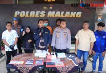 Kurang dari 24 Jam, Polres Malang Berhasil Amankan Tersangka Pencurian Mobil