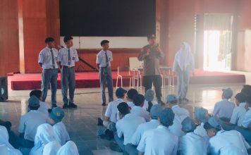 Polres Pasuruan Ajak Pelajar Sekolah Rakyat Ikut Berperan Wujudkan Kamtibmas Kondusif