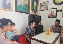 Polsek Beji dan Ponpes Nurudholam II Kompak Cegah Hoaks dan Potensi Konflik