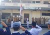 Kapolsek Nongkojajar Pimpin Upacara Bendera di SMKN Tutur, Sampaikan Amanat Kapolres Pasuruan
