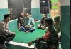 Giat Poskamling Dialogi dengan Warga, Polsek Beji Perkuat Keamanan di Gunung Gangsir