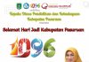 Kepala Dinas Pendidikan dan Kebudayaan Kabupaten Pasuruan Mengucapkan Selamat Hari Jadi Kabupaten Pasuruan Ke-1096