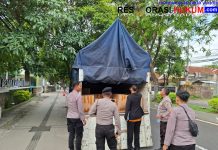 Polresta Banyuwangi Berhasil Amankan Truk Muat Ribuan Liter Miras Jenis Arak Dikemas Dalam Botol