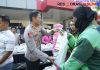 Polres Ponorogo Kembali Gelar Baksos Apresiasi Tukang Becak dan Ojol Solid Jaga Kambtimas