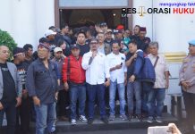 Gabungan Belasan Ormas Datangi Polrestabes Surabaya Nyatakan Komitmen Jogo Suroboyo Damai
