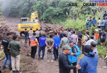 Kapolres Nagekeo Polda NTT Terjun Langsung Tangani Longsor Boawae–Mauponggo