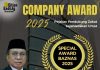 Dirjen Badan Peradilan Agama Mahkamah Agung Raih Penghargaan Special Award Tahun 2025 dari BAZNAS RI