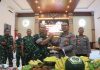 Rombongan Polres Pasuruan Kunjungi Kodim 0819, Ucapkan Selamat HUT TNI ke-80