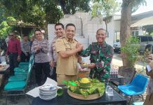 Tasyakuran HUT TNI ke-80 di Gempol, Kapolsek: Sinergitas TNI-Polri Kunci Keamanan