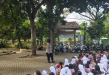 SDN Sidowayah 1 Dapat Penyuluhan Anti Bullying dan Keselamatan Berlalulintas Dari Polsek Beji