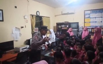 Polsek Pandaan Terima Kunjungan TK Al-Falahiyah, Anak-Anak Belajar Dekat dengan Polisi
