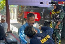 Dokkes Polda Jatim Lakukan Pengumpulan DNA Keluarga Korban di Ponpes Al Khoziny