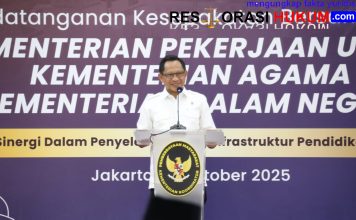Teken MoU bersama Menteri PU dan Menag, Mendagri Tegaskan Dukungannya terhadap Pendidikan Pesantren