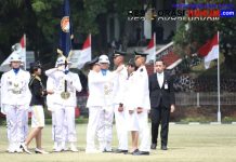 Wamendagri Akhmad Wiyagus Pimpin Upacara Pengukuhan Praja Pratama IPDN Angkatan XXXVI