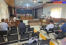 Periksa Praperadilan, Hakim PN Metro Bacakan Peringatan Antigratifikasi