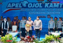 Kapolri Pimpin Apel Ojol Kamtibmas “Jogo Jatim” Bersama Polda Jawa Timur di Malang