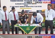 Kejari Bandar Lampung dan BRI Jalin Kerja Sama Penanganan Hukum Bidang Datun
