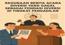 Kegunaan Berita Acara Diversi Gagal Pada Penyidikan Dan Penuntutan Sebagai Fondasi Keberhasilan Diversi di Pengadilan