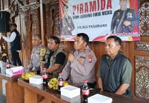 Tasyakuran HUT Humas ke-74, Polres Pasuruan Gelar “Ngopi Bareng Awak Media”