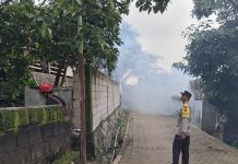 Fogging Digelar di Dusun Sumbersari, Kapolsek Lumbang: “Upaya Penanggulangan Wabah Chikungunya Harus Cepat dan Terarah”