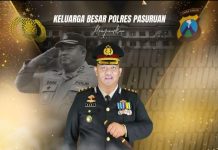 Keluarga Besar Polres Pasuruan mengucapkan selamat Hari Ulang Tahun Kepada Kapolres Pasuruan AKBP Jazuli Dani Irawan