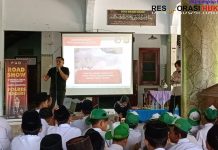 Polres Kediri Beri Edukasi Bahaya Narkoba ke Santri Pesantren