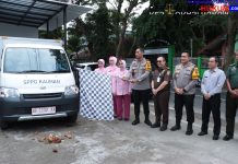 Kapolres Blitar Kota Launching SPPG di Kelurahan Kauman