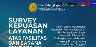 MA Gelar Survei Survei Kepuasan Layanan Fasilitas dan Sarana Pengadilan