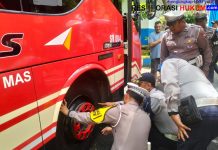 Operasi Zebra Semeru 2025: Polres Malang Gelar Ramp Check di Terminal Kepanjen