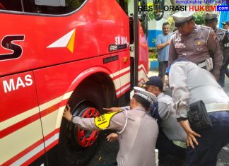 Operasi Zebra Semeru 2025: Polres Malang Gelar Ramp Check di Terminal Kepanjen