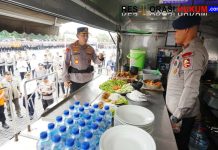 Kapolri Tinjau Sarana-Prasarana Pada Apel Kesiapan Tanggap Bencana di Mako Brimob