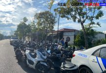 Patroli Gabungan Polres Sumenep Cegah Balap Liar 42 motor Tidak Sesuai Spektek Diamankan