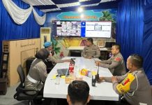Provos Polres Pasuruan Cek Kesiapsiagaan Personel Pos Pam Yan Nataru Taman Dayu Pandaan