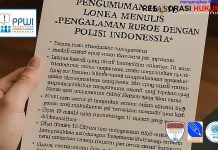 PPWI Umumkan Lima Artikel Terbaik Lomba Menulis “Pengalaman Buruk dengan Polisi Indonesia 2025”