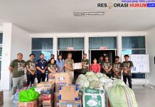 Mahasiswa/I Universitas HKBP Nommensen Bersama Radio Del FM, Salurkan Bantuan Pertama di Tapanuli Utara