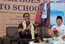 MK Goes to School di SMA 3 Pangkalpinang: Hakim Konstitusi Daniel Yusmic Tekankan Pentingnya Literasi Konstitusi bagi Pelajar