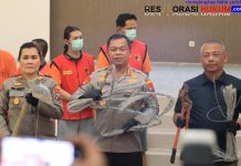 Polrestabes Surabaya Amankan Komplotan Pelaku Pencurian Kabel Telkom dan PJU