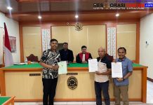 Berdamai di PN Raba Bima, Tergugat Bayar Lunas Tunggakan Utangnya Ke Penggugat