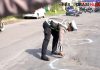 Jelang Nataru, Polres Gresik Bergerak Cepat Tandai Jalan Rusak di Jalur Utara