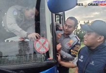 Polda Jatim Gelar Pemeriksaan Kelayakan Bus Jelang Nataru