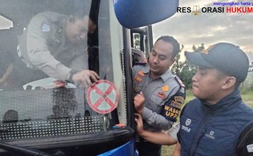 Polda Jatim Gelar Pemeriksaan Kelayakan Bus Jelang Nataru