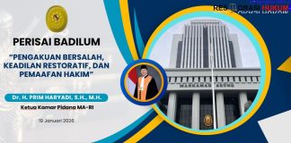 Perisai Badilum Eps. 13: Ketua Muda Pidana MA Beberkan Soal Pemaafan Hakim