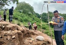 Polisi Tutup Tambang Emas Ilegal di Gunung Kongbawi