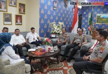 Kapolres Pasuruan Perkuat Sinergi Lewat Silaturahmi Lintas Instansi