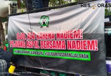 Sidang Perdana Nadiem Makarim Digelar, Simpatisan Ojol Tunjukkan Dukungan di PN Jakarta Pusat